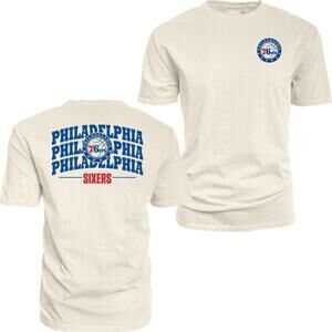 Blue 84 Nba  T-Shirt Ringspun Frontback Fury Ivory 2 Sided